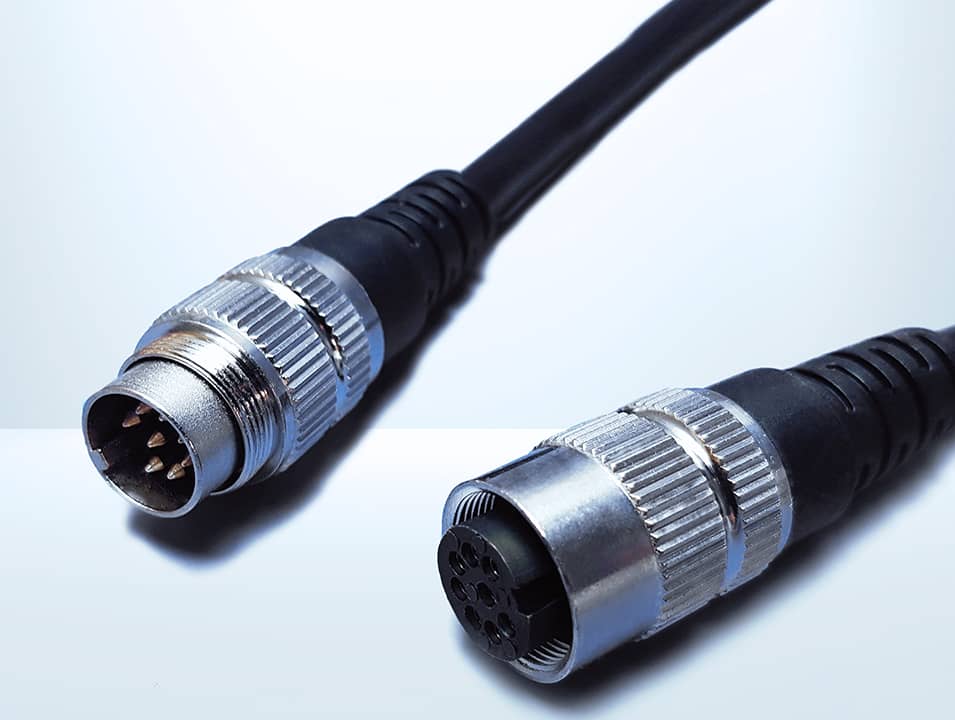 Hughes RET VET AISG Control cables 8 PIN Male to 8 PIN MALE, D Type also available