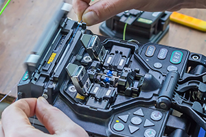 On site fibre termination